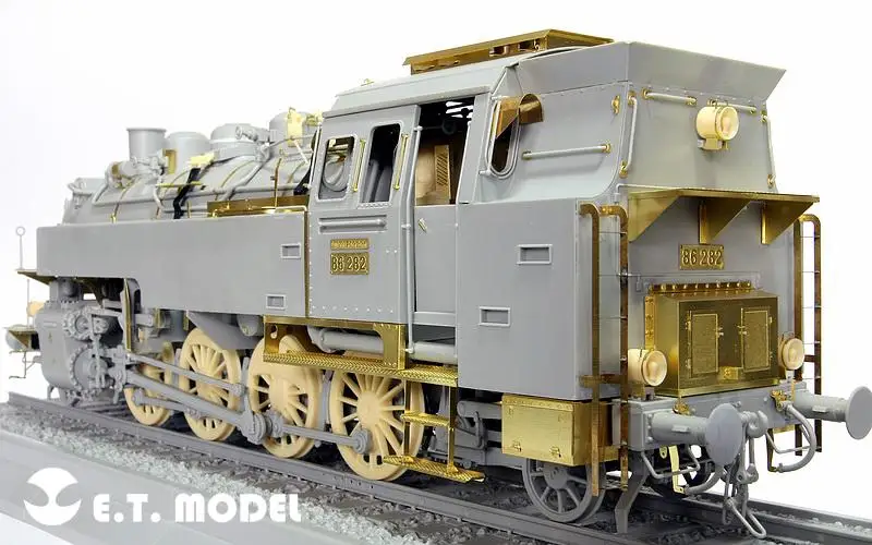 ET Model 1/35 A35-001 Steam Locomotive BR86 DRG Detail Up part For TRUMPETER 00217