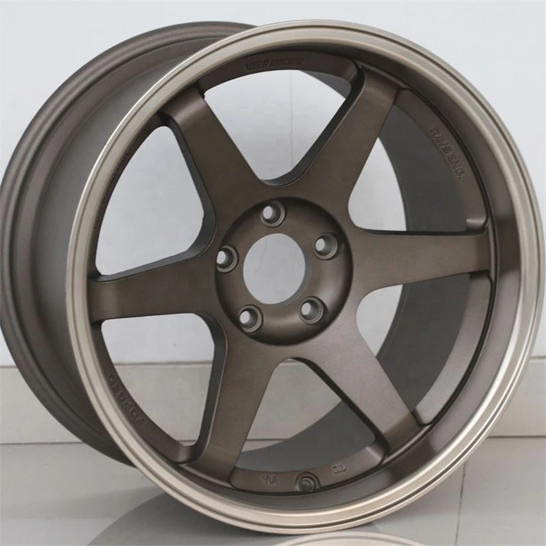 High-end TE37 Lighter Stronger Design Passenger Car Wheel 17 18 19 Inch Sport Forged Wheels Alloy Forge Rims