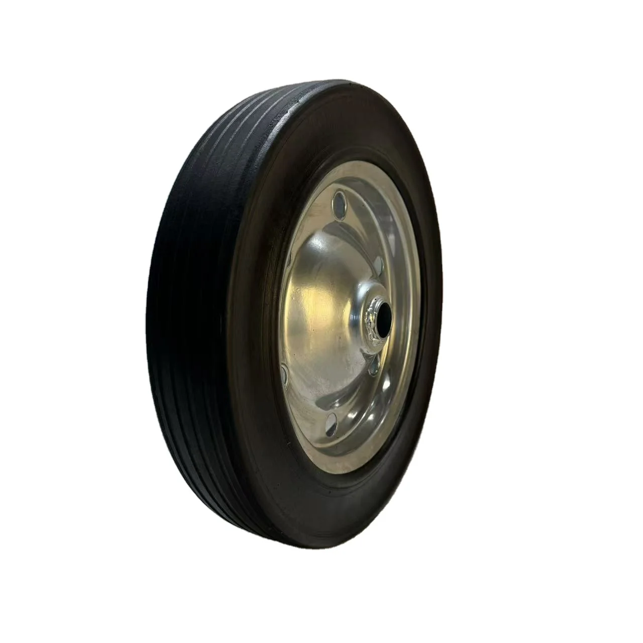 15 Inch Solid Rubber Wheels for Wheelbarrow