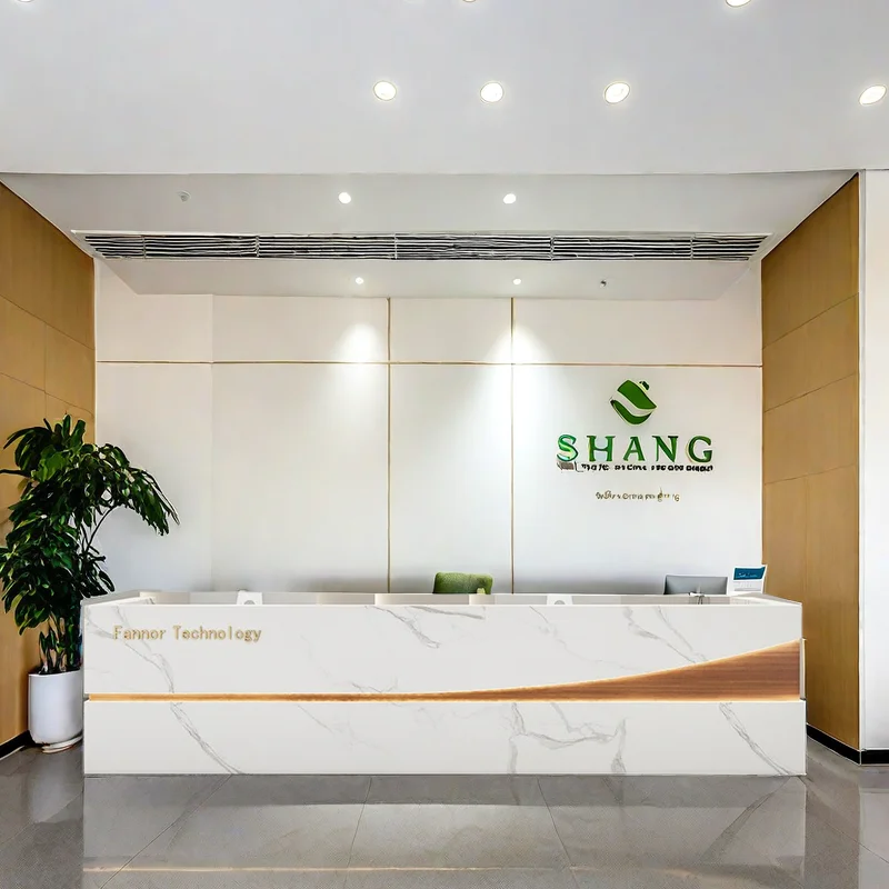 

Salon Reception Desk Help Church Furniture Customer Center Counter Long Aesthetic Minimalist Pulpit Moveable Mostrador Recepcion