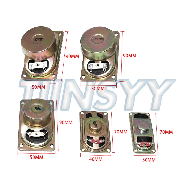 1PCS 4R 8R 5W / 10W LCD Monitor/TV Speaker Horn 4 8 ohms  Horn Loud Speaker