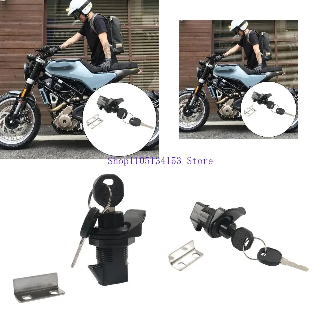 

hg89 Compact Push Button Lock PA Nylon Construction Secure Fastener For Cabinets Tool Storage Modern Design Smooth Operation