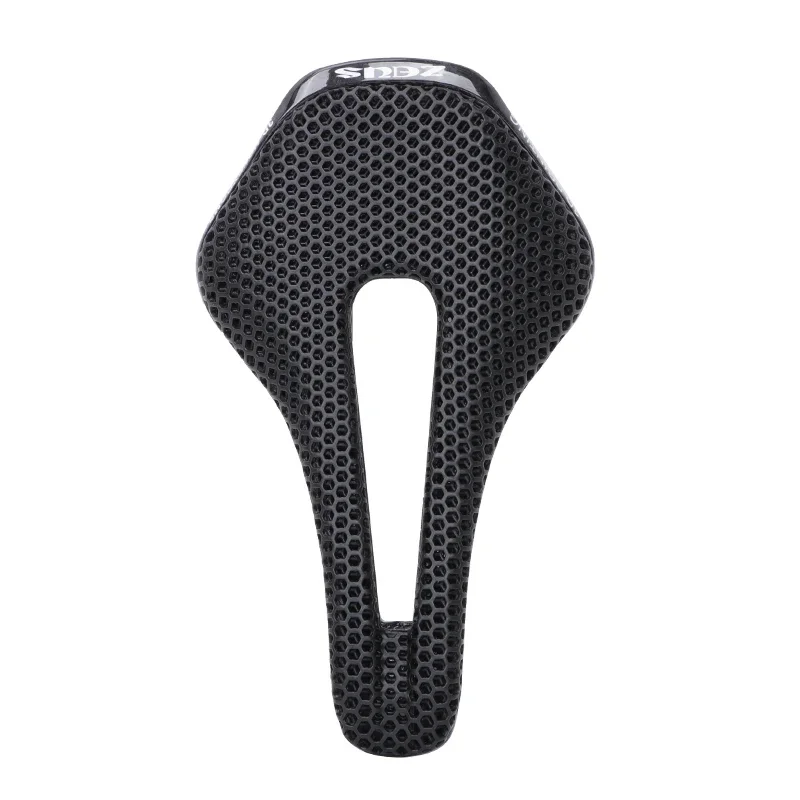 Road Bike 3D Printing Cushion Mountain Bike Hollow Seat Bag Double Carbon Rail Cycling Fixture Saddle Cushion