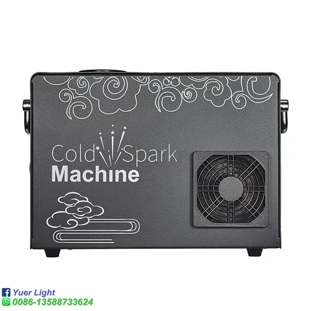 New 650w Cold Spark Machine With DMX Remote Cold Fireworks Fountain Stage Spark Machine Effect For Wedding Party Show