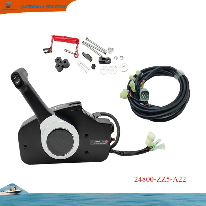Remote Control Box 24800-ZZ5-A22 For HONDA Outboard Motor BF40-150 HP with 16FT WIRE HARNESS Manufacturer Wholesale