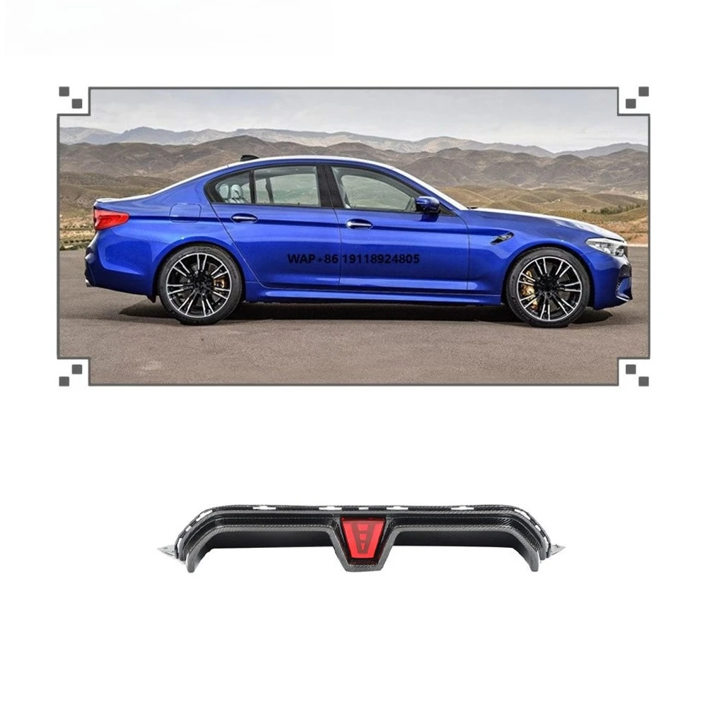 

Factory Customized Carbon Fiber Rear Diffuser with Brake Light for F90 M5 2018-2020