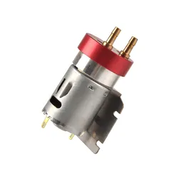 Aluminum Alloy Electric Fuel Pump with Metal Gear Refuel Device for RC Gasoline Nitro Airplane