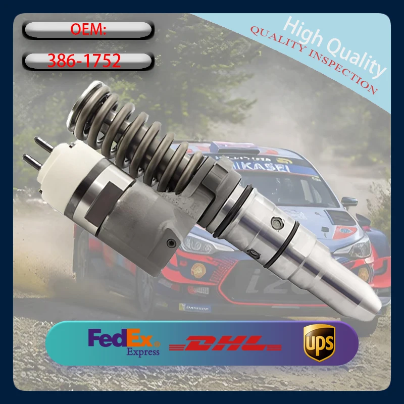 Diesel Fuel Injector 386-1752 20R-1264 Replacement Injector Assembly Fit 3508B 3512B 3516B Diesel Engine Spare Parts