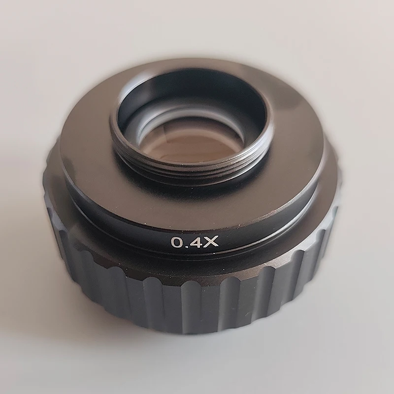 CTV 0,3X 0,35X 0,4X 0,5X 1X Adapter obiektywu z mocowaniem C do mikroskopu stereoskopowego Trinocular Simul Focal 38MM Interfejs Microscopio Camera — zdjęcie 7