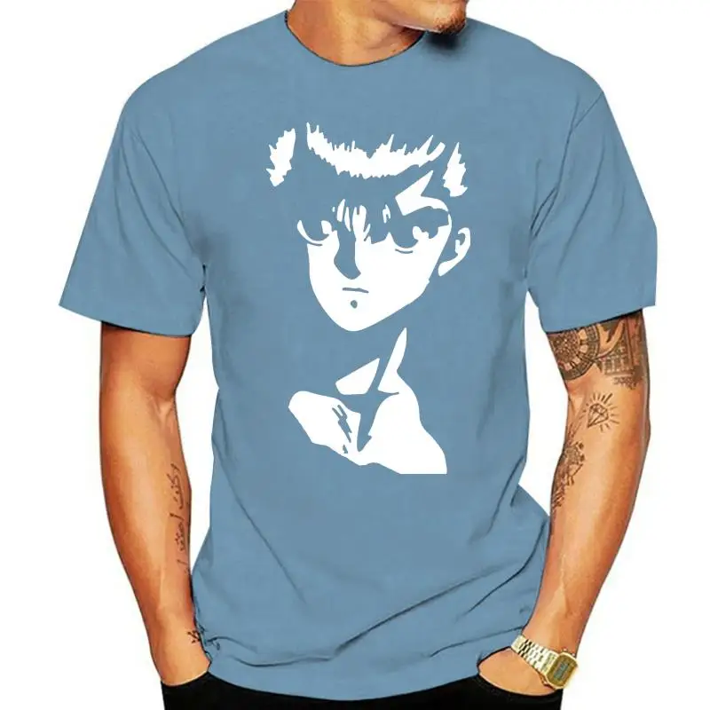 Yuyu Hakusho T Shirt Yusuke Hiei Japanese Anime Manga Cosplay Top Mens S - Xxl Diy Prited Tee Shirt