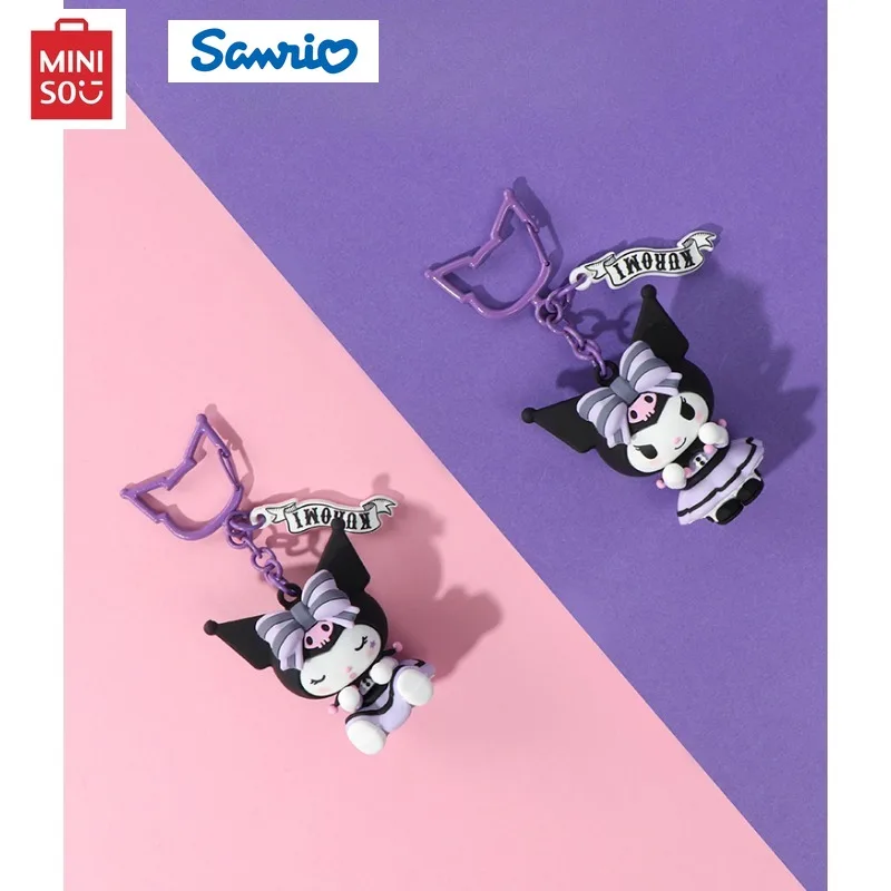 Sanrio Creatieve Sleutelhanger Kuromi Waarzeggerij Hanger Sleutelhangers Schattige Kuromi Tas Opknoping Decoratie Sleutelhanger Paar Cadeau Hanger