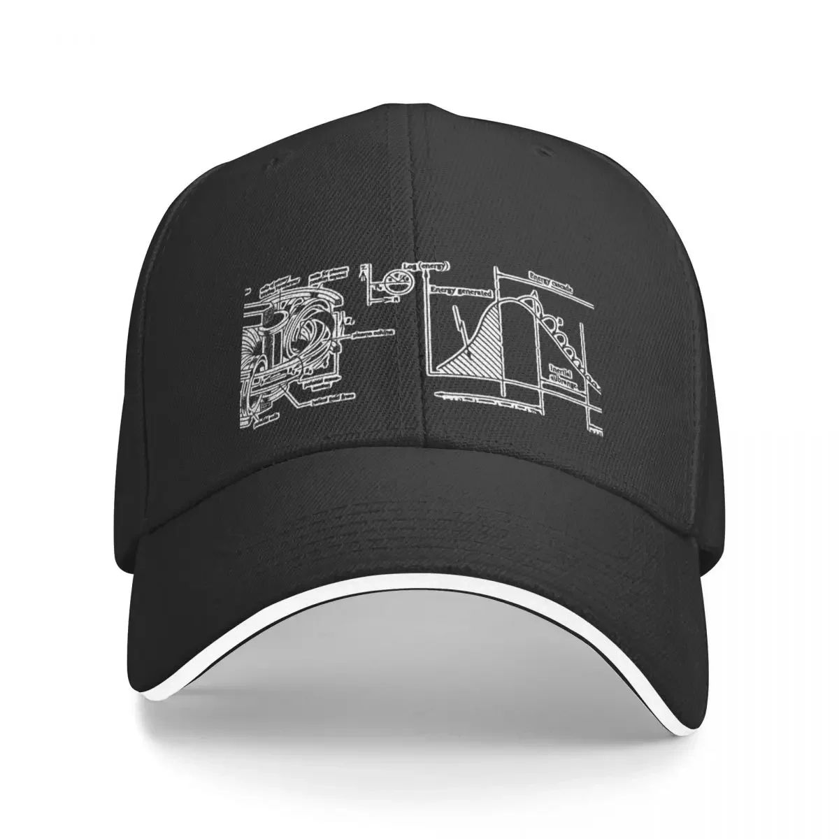 

Nuclear Fusion Tokamak Schematic Design Baseball Cap custom Hat Luxury Hat Caps For Men Women's