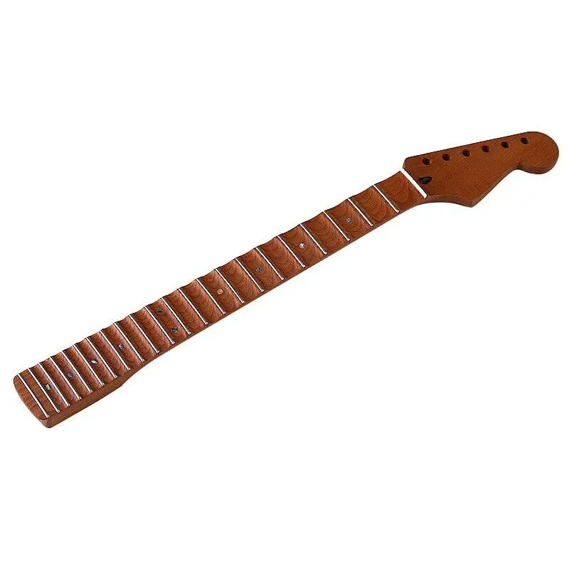 Roasted Maple Electric Guitar Neck, 22 Fret, Full Scalloped Fretboard，new