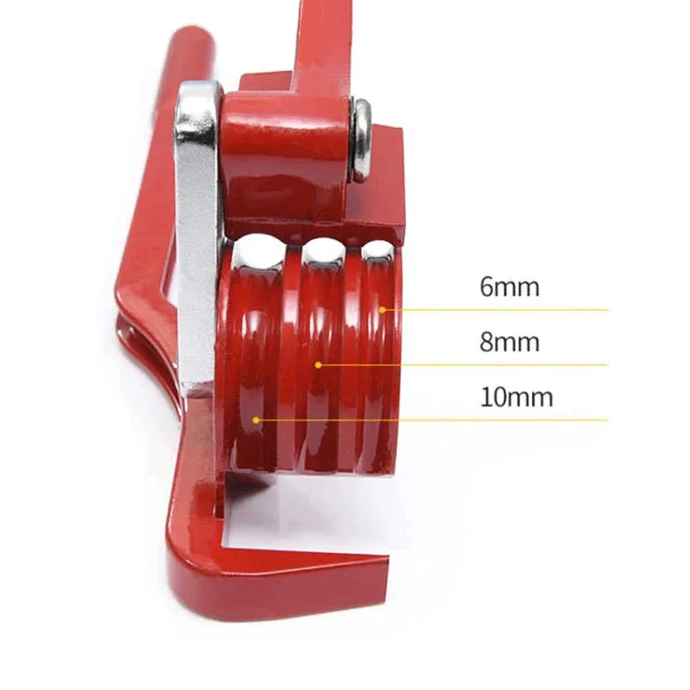 Strumento di piegatura manuale 3 in 1 6mm 8mm 10mm tubo del freno rotolamento tubo di rame in ottone tubo del freno del carburante piegatubi strumento manuale