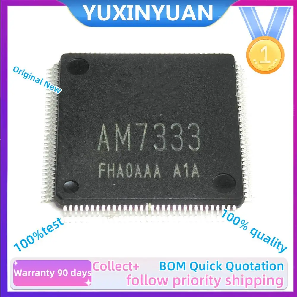 

10PCS/LOT And new Original AM7333 7333 QFP LCD CHIP in Stock,100%TEst