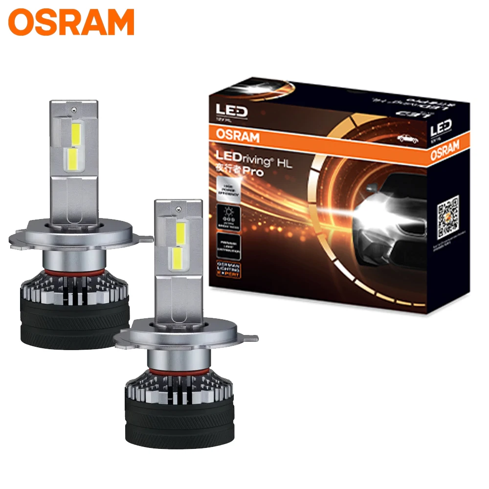 OSRAM LED NIGHT BREAKER BOOST H4 12V 80W  LEDriving HL PREMIUM HEADLIGHT BULBS LEDriving HL PREMIUM