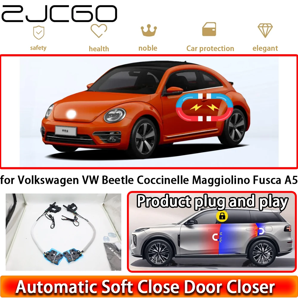 

for Volkswagen VW Beetle Coccinelle Maggiolino Fusca A5 OEM Soft Close Door Power Closing Latch System Auto Pull Door Easy Close