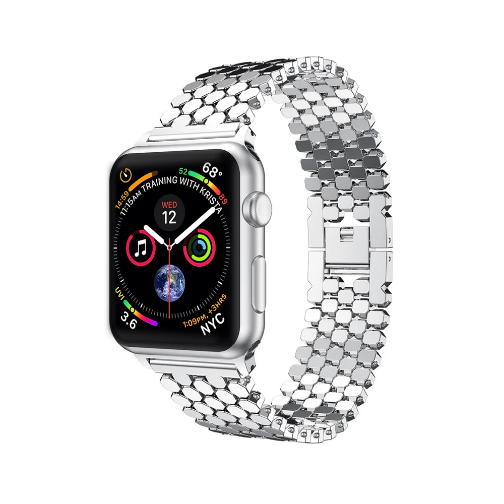 Stainless Steel Strap For Apple Watch band 45mm 41mm 44mm 40mm Aple watch correa 42mm 38mm Iwatch 7 6 5 4 3 Bracelet Wrist belt