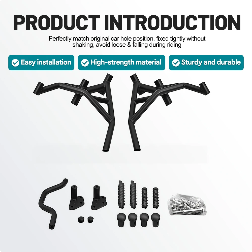 Motorcycle Crash Bar Engine Guard Frame Protector For CFMOTO 800NK Anti-fall Bumper Durable Modified Spare Frame Crash Protector
