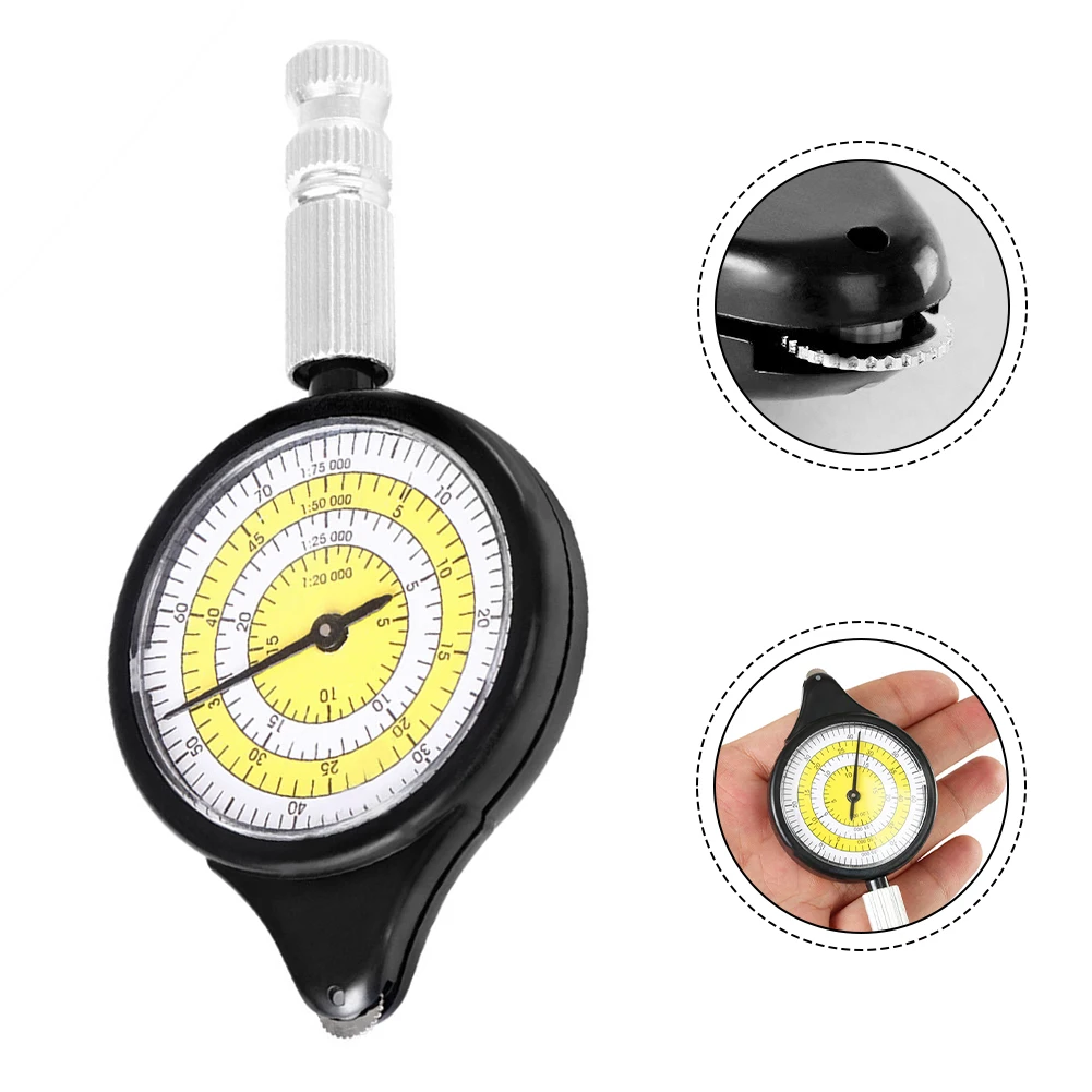 

Multi-function Compasss, Curve Meter, Measuring Instrument, Map Distance Meter Multi-function Compasss Curve Meter Camping Tool