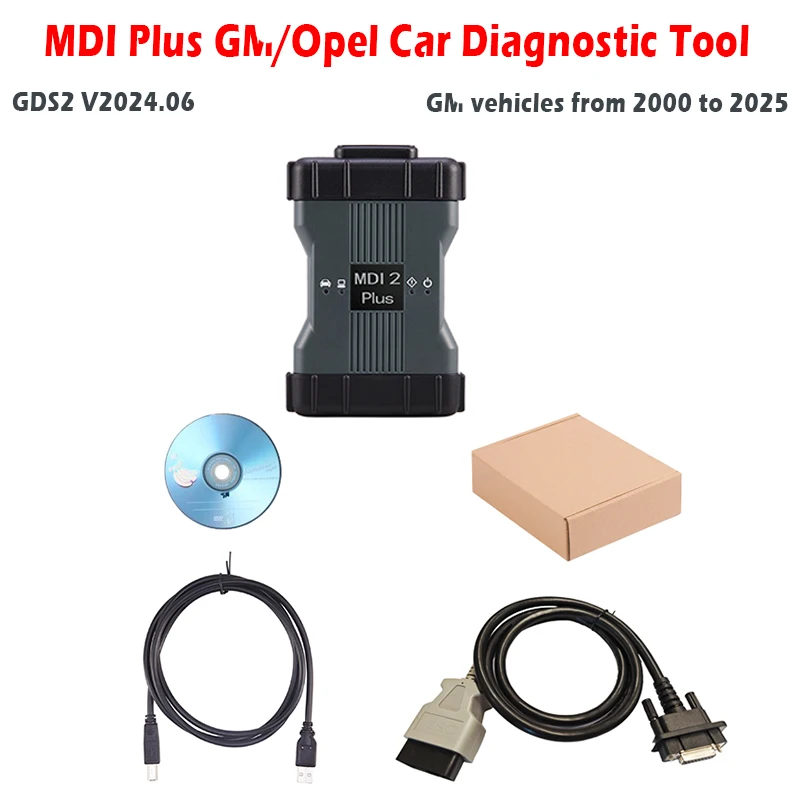 For GM MDI2 Plus VCI for OPEL With GDS2 V2024.06 Support Online ecu Programming Car From Year 2010 to 2025 J2534 Diagnostic Tool
