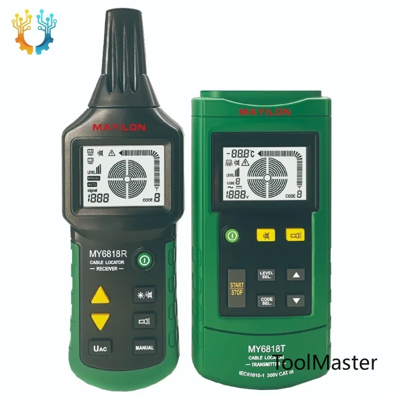 

【2026】 Digital Network Cable Detector And Wire Tester Cave Pipe Locator Wire Tracker My6818