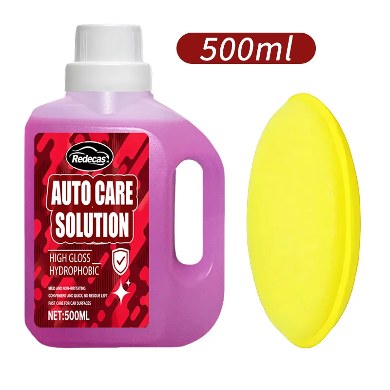 500ml Rosa Schaum-Autowaschshampoo, Baut & Formt Keramikbeschichtung, Pflegt & Schützt Autolack, All-in-One-Kit für Alle Autos – Detail 9