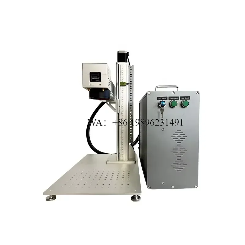 Wmwmnu Fiber Marking for JPT RAYCUS MAX 30W 100W 200W Engraver on Stainless Steel Aluminum 60W for Gold