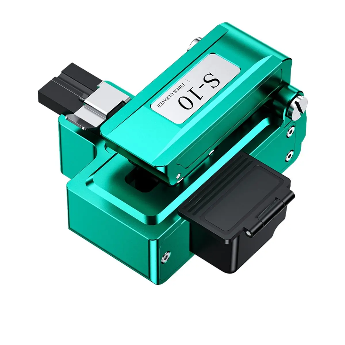 DT[Set of ]D1091-S-10 Fiber Cleaver Hot Melt Cold Weld Fiber Cutting Fiber Optic Cable Cutter Auto Blade Return Fiber Cleaver B