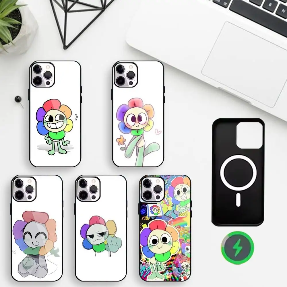 

Kawaii Tiny D-Dandy Phone Case For iPhone17,16,15,14,13,12,11 Plus,For Magnetic Wireless Charge Cover