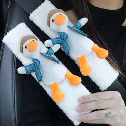 Cartoon Car Seat Belt Cover Plush Pochacco Auto Seat Belt Shoulder Protector Pad Kawaii Car Accessories