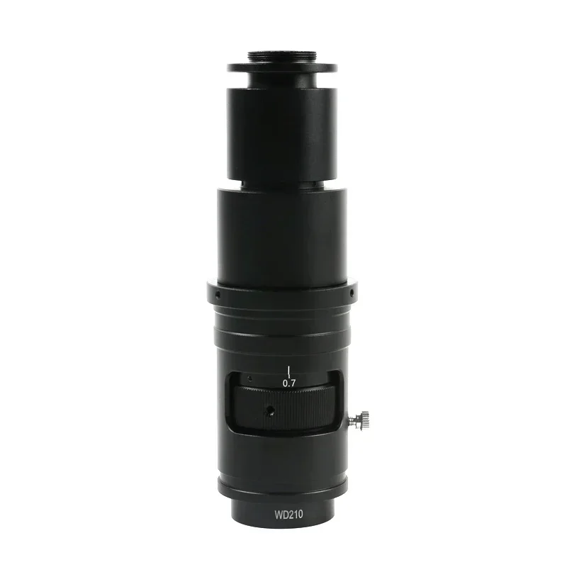 WD105 WD210 WD170 Zoom Magnification C mount Monocular 160X 320X 105X Lens For Industry PCB Soldering Digital Microscope Camera