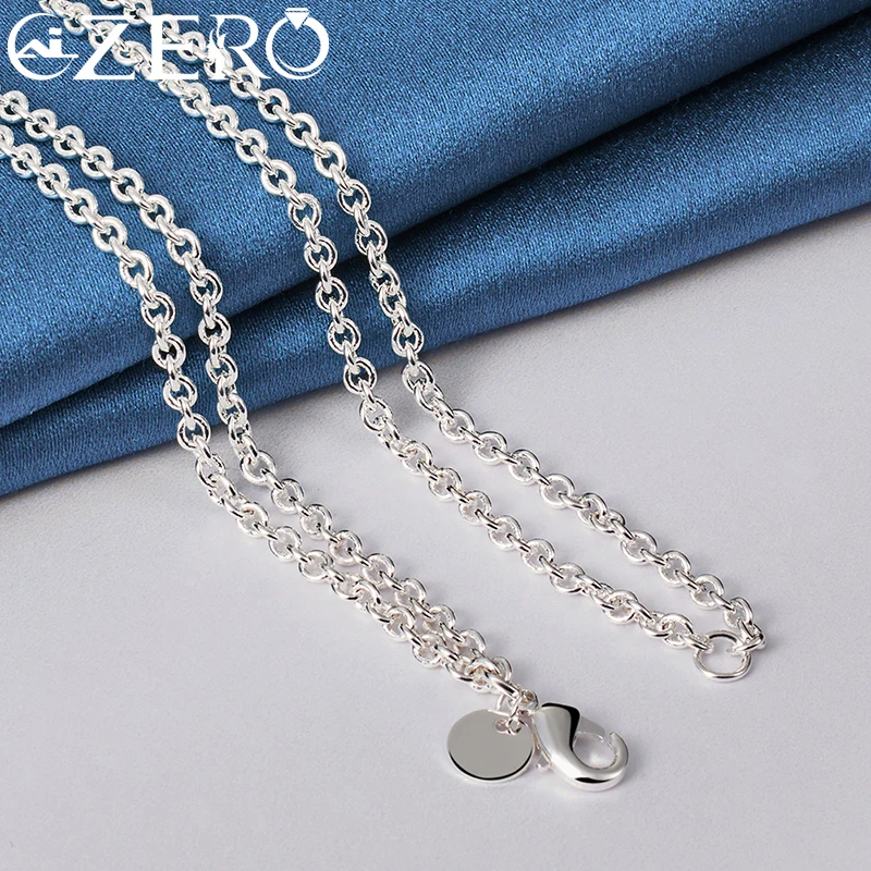 ALIZERO 925 Sterling Silver Five Heart ciondolo collana a catena da 18 pollici per le donne gioielli di moda per feste di fidanzamento di nozze