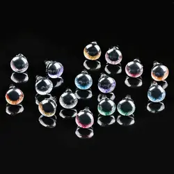 10Pairs 10mm Glitter Crystal Eyes Plastic Safety Crafts Eyes Bear Animal DIY Dolls Puppet Accessories Stuffed Toys Parts