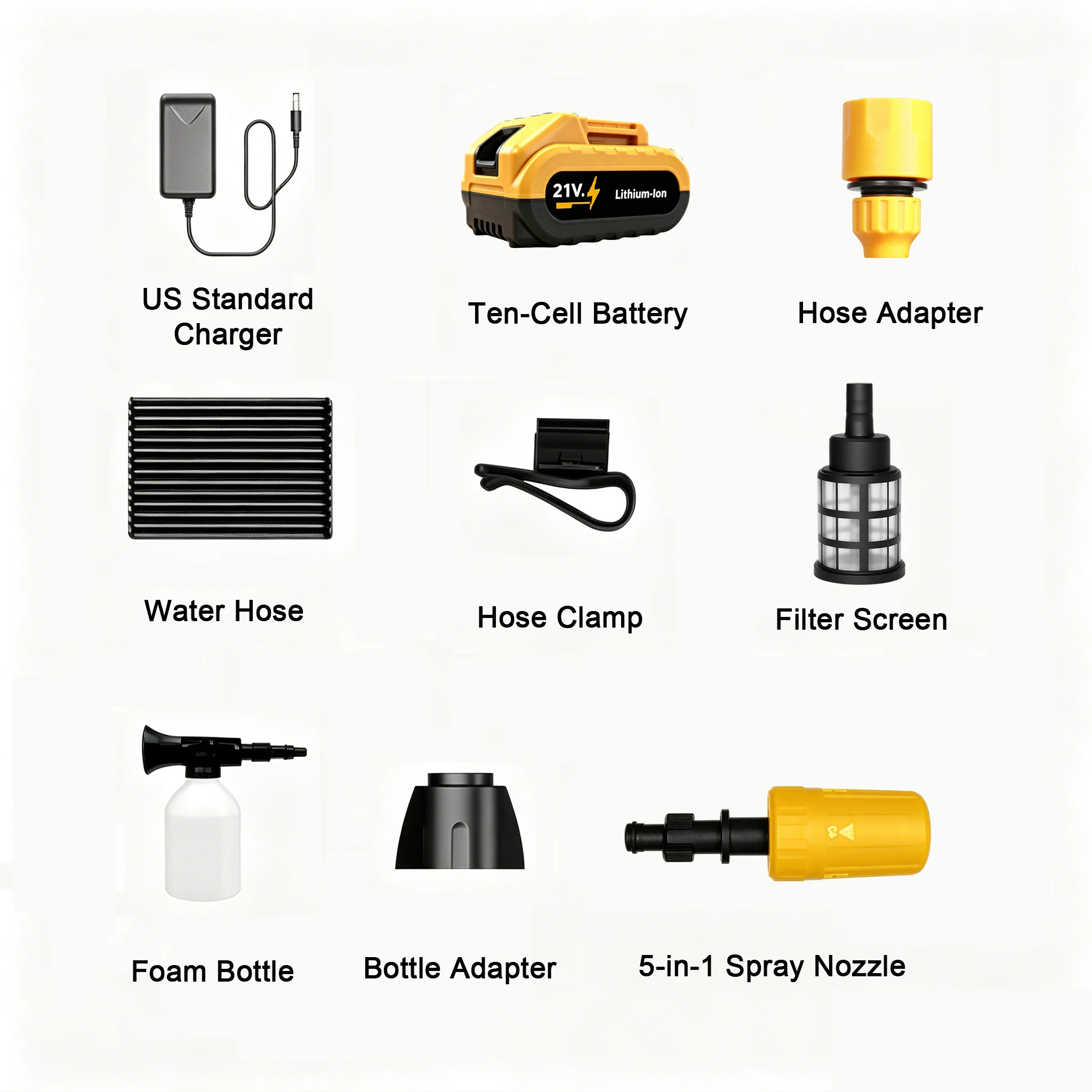 Foldable Brushless Electric Pressure Washer for Home Cleaning & Garden Irrigation