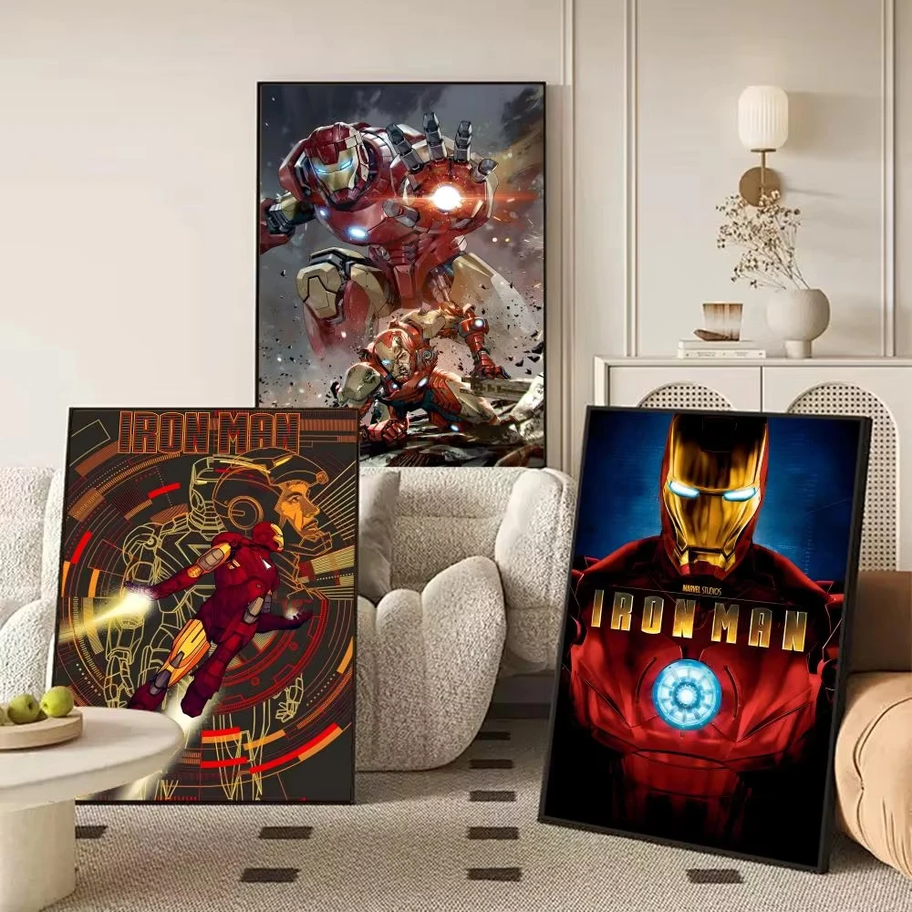 

500/1000/1200/2000PCS Jigsaw Puzzles Movie Iron Man Family Activity Games for Gameroom Bedroom Home Decor Gift Frameless