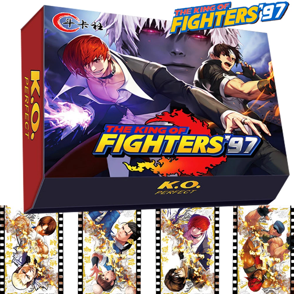 

Japanese Game The King Of Fighters Cards Character Christmas Special-Shaped Peripheral Cards Collectible Edition Boysfriend Gift