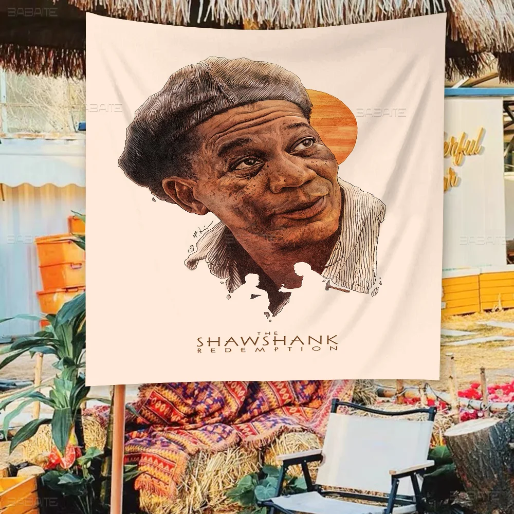 The Shawshank Redemption Family Gatherings Outdoor Atmosphere Flags Camping Decorations Banners