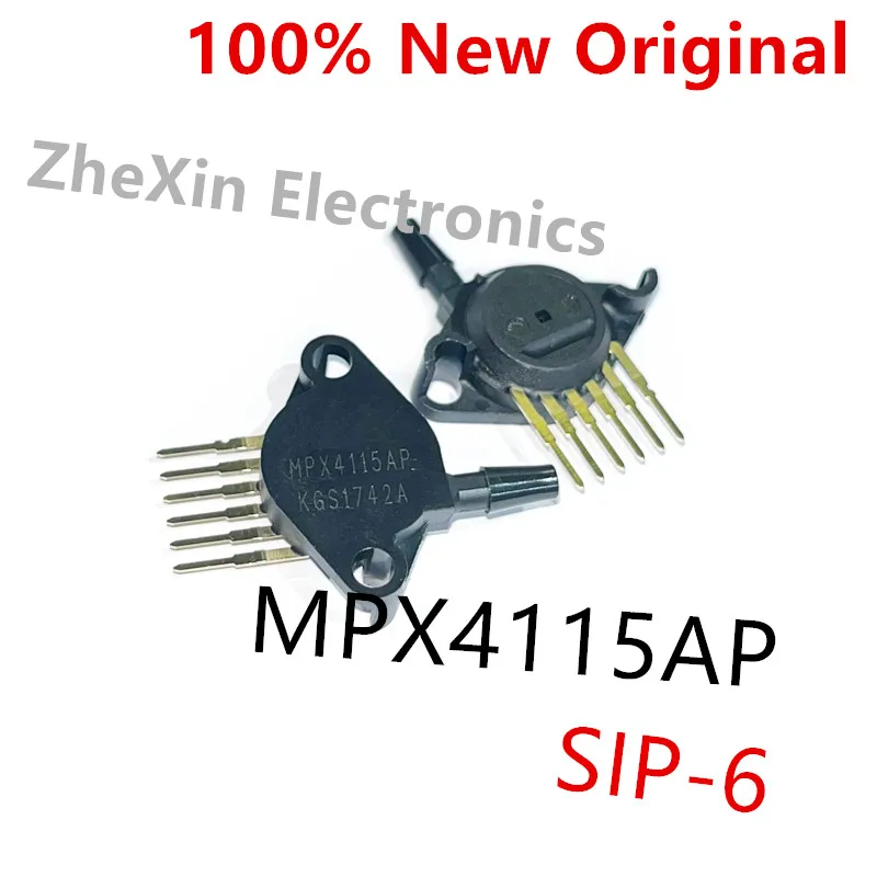 1PCS/Lot   MPX5700AP 、MPX4250AP 、MPX4115AP   SIP-6    High range pressure differential/gauge sensor  MPX5700、MPX4250、MPX4115