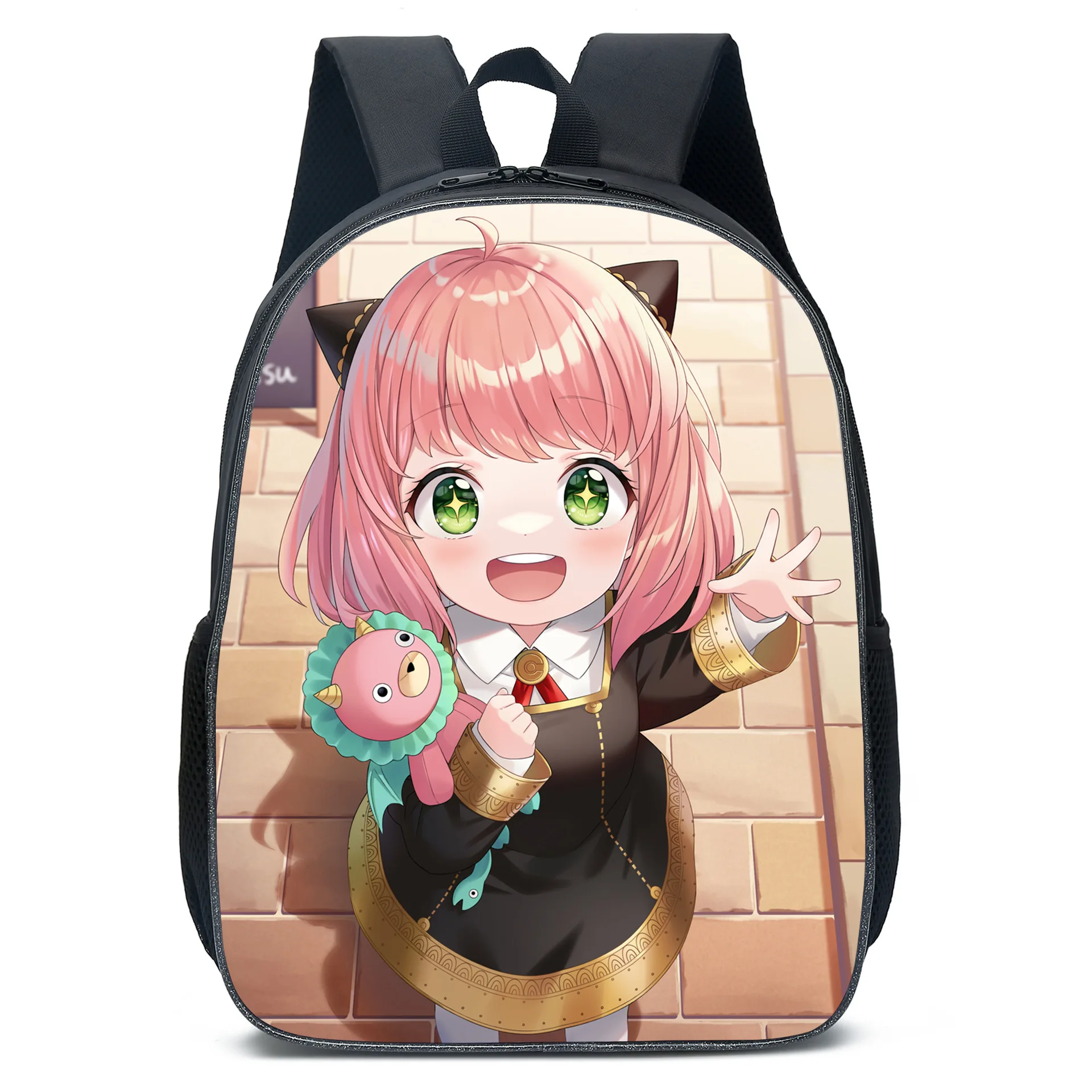 SPY×FAMILY School Bags 16inch Lightweight Children Backpack Girls Boys Kids Book Bags Primary School Mochilas Gift