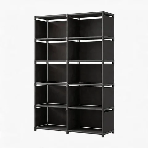 Multi-functional Storage Shelf Easy Assembly Bookshelf Multi-Layer Bookcase Living Room Organizer Rack Sundries Toys Cabinet