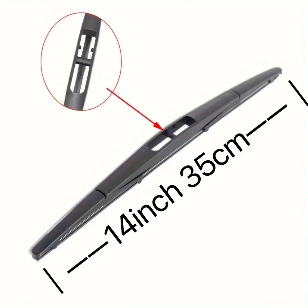 For Subaru SUV Forester Crosstrek Solterra Ascent Outback For Acura ADX RDX ZDX CDX Rear Wiper Replacement & Installation Manual