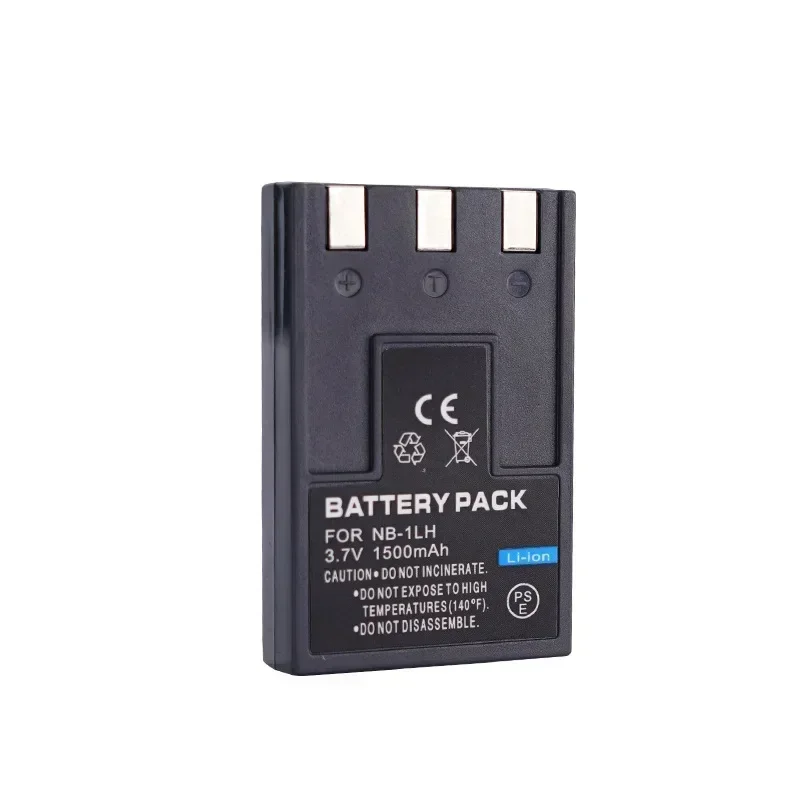 NB-1LH 3.7V 1500mAH Battery Suitable for Canon IXUS 300A IXUS320 IXUS330 IXUS400 IXUS430 IXUS500 NB-1L Battery