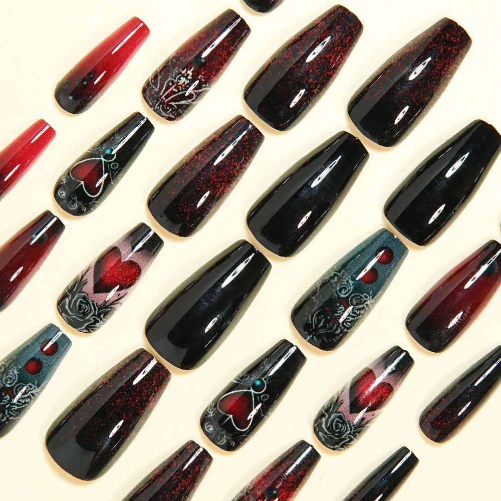 After 2-day wear test showing finish retention