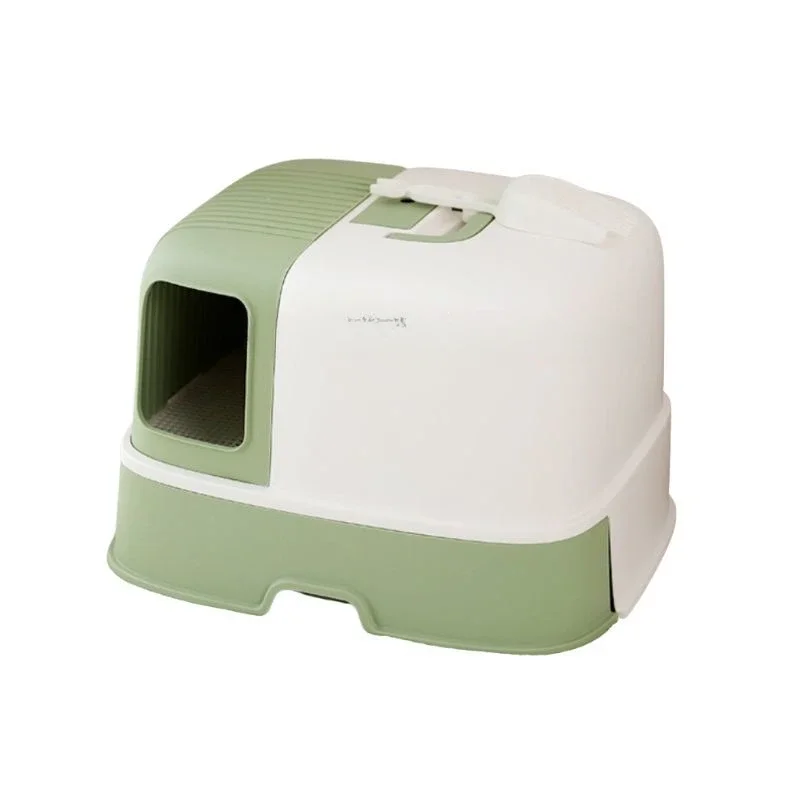 Cómodas portátiles cerradas para gatos, desodorización, cajón interior, sábanas para gatos, Toilette para Chat, muebles de caja de arena