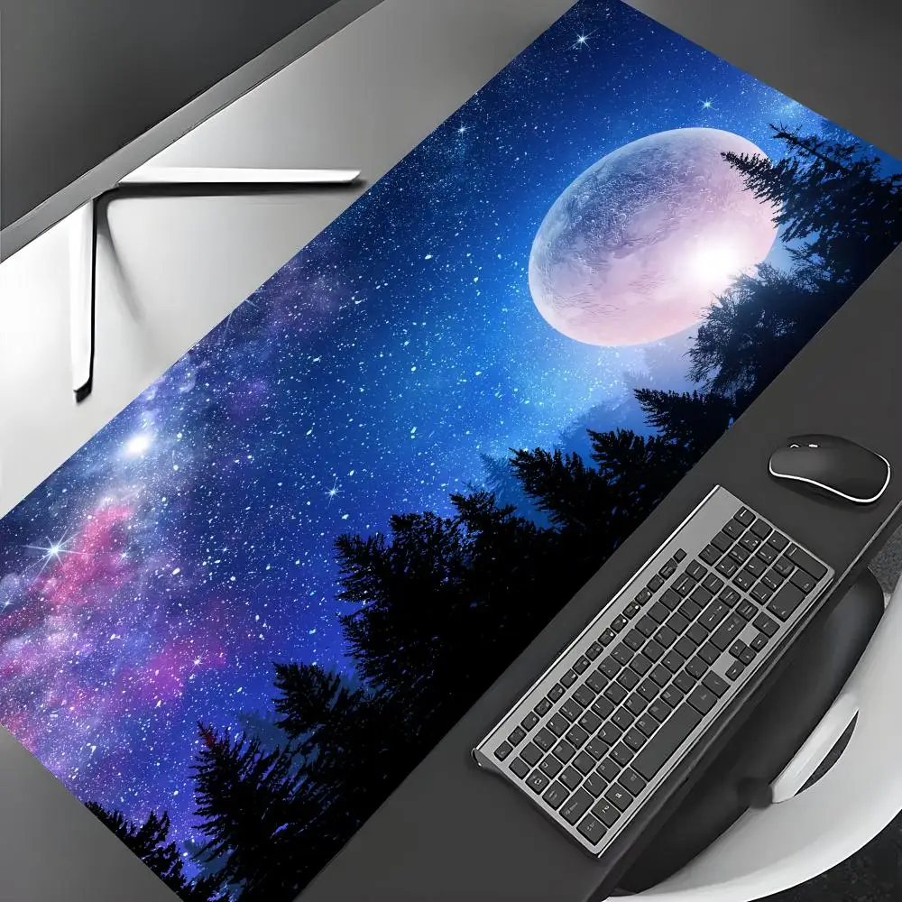 

Starry sky Art illustration design Mouse Pad Desk Mat Gaming mat gamer pc accessories rubber anti-slip keypad expansion mousepad