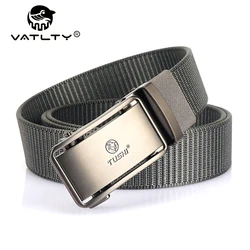 VATLTY New 3.4cm Tactical Belt for Men 1200D Tight Thick Nylon Casual Belt Alloy Automatic Buckle Tactical outdoor Belt Male