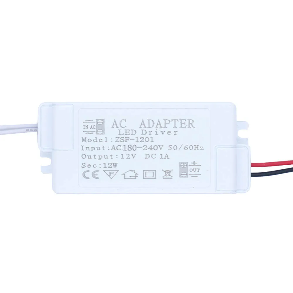 Lighting Transformer AC240v to dc12V LED Driver 5A 12W 18W 24W 36W 48W 60W For Home Improvement Power Supply Adapter Light Strip