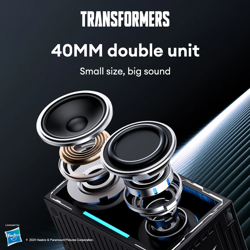 Original TRANSFORMERS TF-Y06 Portable Bluetooth Speaker HiFi Stereo Surround Sound Subwoof Outdoor Home Theater Music Player