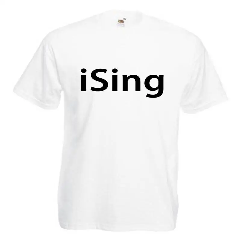 

Мужская футболка Sing Singer, 12 цветов, размер S 3XL